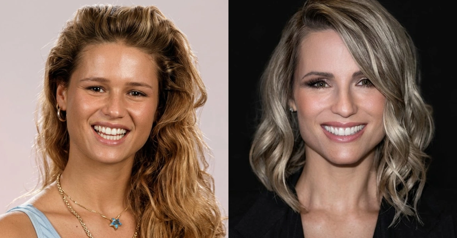 michelle hunziker before and after